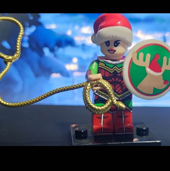Complete Wonderwoman, Superman,Bat man christmas night custom lego Minifigure - Picture 9 of 10